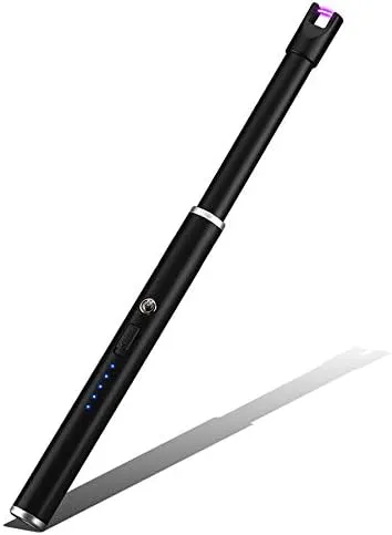 Electric Arc Grill Lighter USB Rechargeable Slim with Long Neck