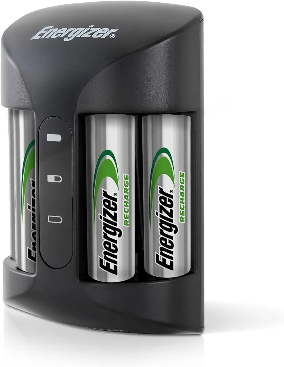 Energizer Recharge Pro Rechargeable AAA and AA Battery Charger With 4 NiMh Rechargeable AA Batteries, Provides a Full Charge in 3 Hours