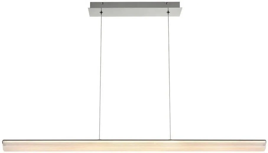 Eurofase Landor 36W 1 LED Light Linear Pendant - Chrome Finish