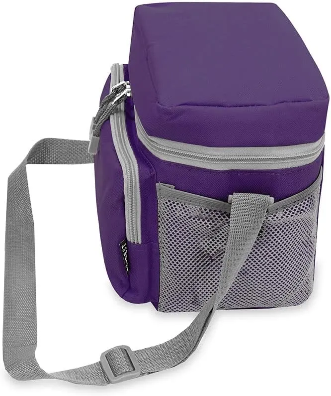 Everest Cooler Lunch Bag, Eggplant Purple, One Size