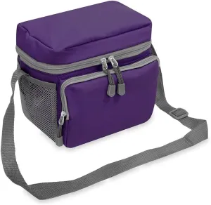 Everest Cooler Lunch Bag, Eggplant Purple, One Size