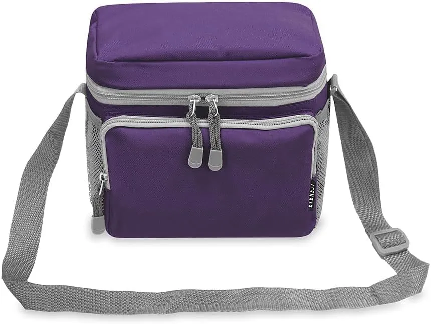 Everest Cooler Lunch Bag, Eggplant Purple, One Size