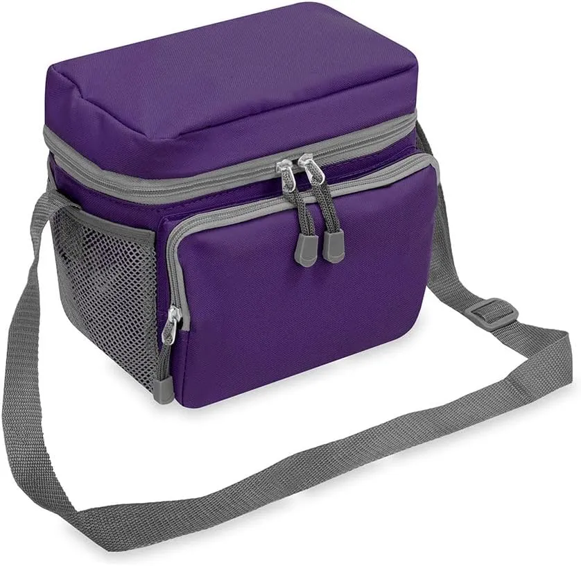 Everest Cooler Lunch Bag, Eggplant Purple, One Size