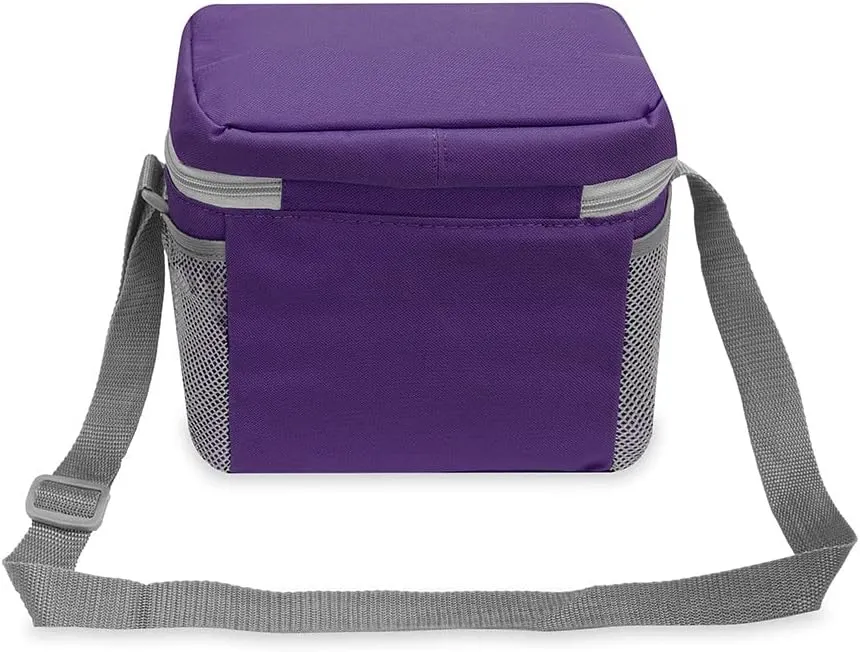 Everest Cooler Lunch Bag, Eggplant Purple, One Size