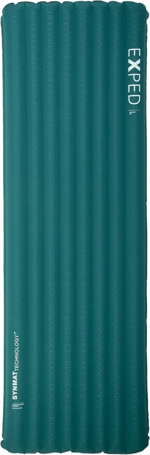 Exped Dura 5R | Abrasion Resistant | Insulated and Comfortable | -5 Degree Sleeping Pad, Cypress, Long Wide