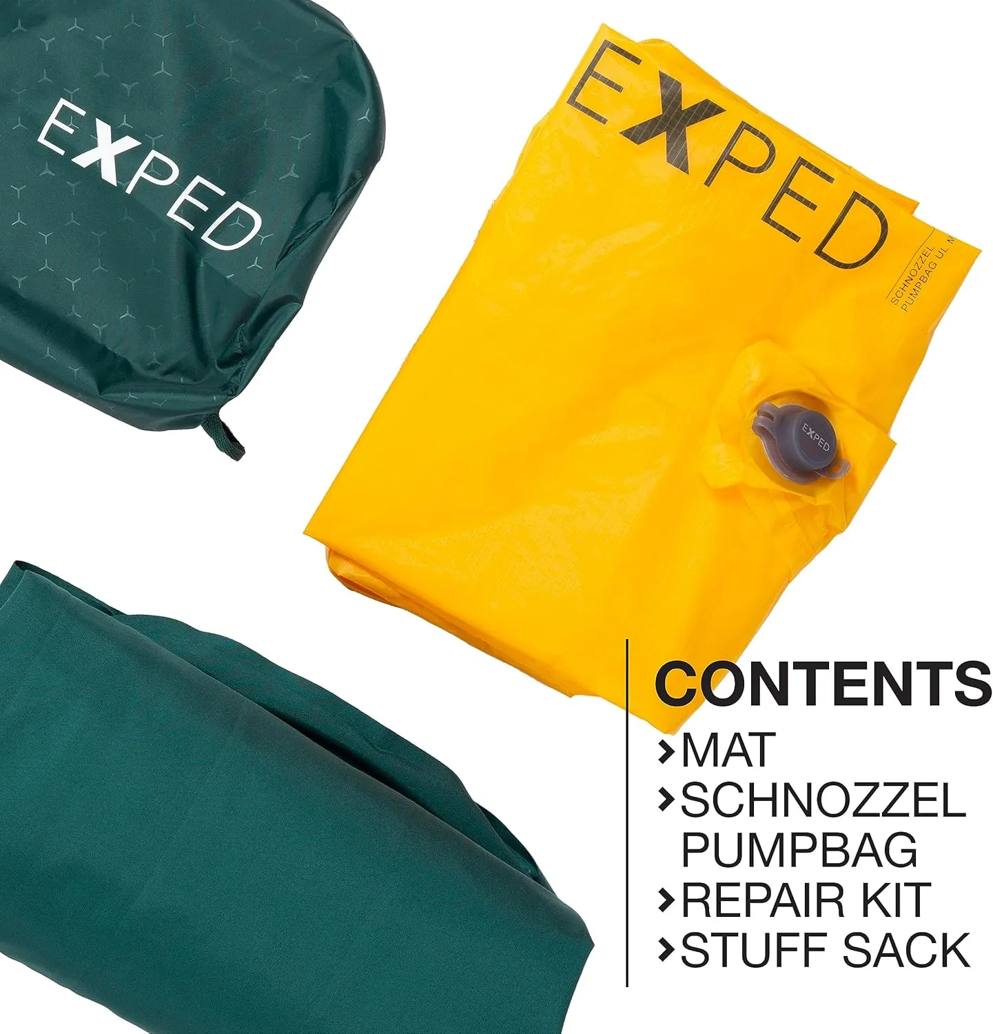 Exped Dura 5R | Abrasion Resistant | Insulated and Comfortable | -5 Degree Sleeping Pad, Cypress, Long Wide