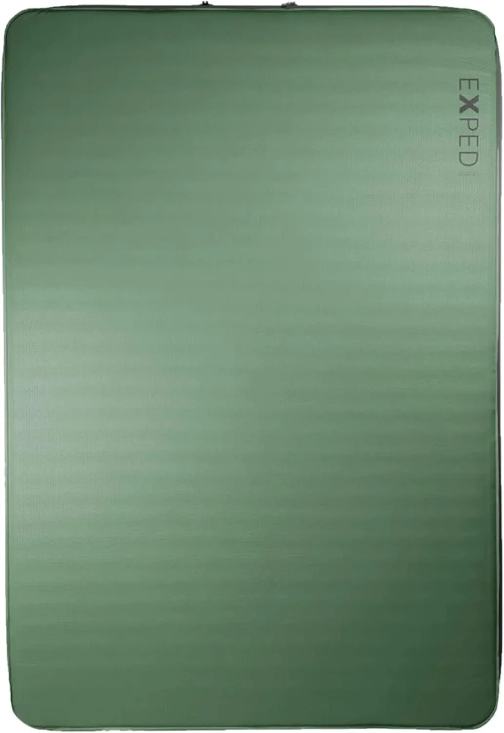 Exped MegaMat 10 Duo - Self Inflating Foam Sleeping Pad, 4" Thickness Camping Bed, Compact and Lightweight, Mini Pump Included, Green, Long Wide Plus - Past Season