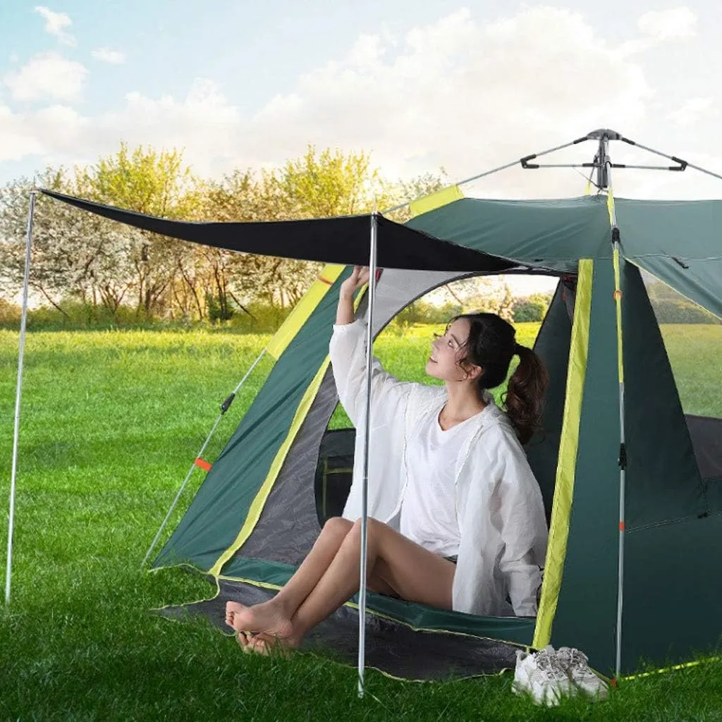 Family Tent Outdoor Tent Waterproof Lightweight Compatible with Family Tent Camping Beach Uv Protection Outdoor Tent