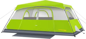 FanttikOutdoor Camping Tent 4/6/8/10 Person Instant Cabin Tent Setup in 60 Seconds with Rainfly & Windproof Portable with Carry Bag for Family Camping & Hiking
