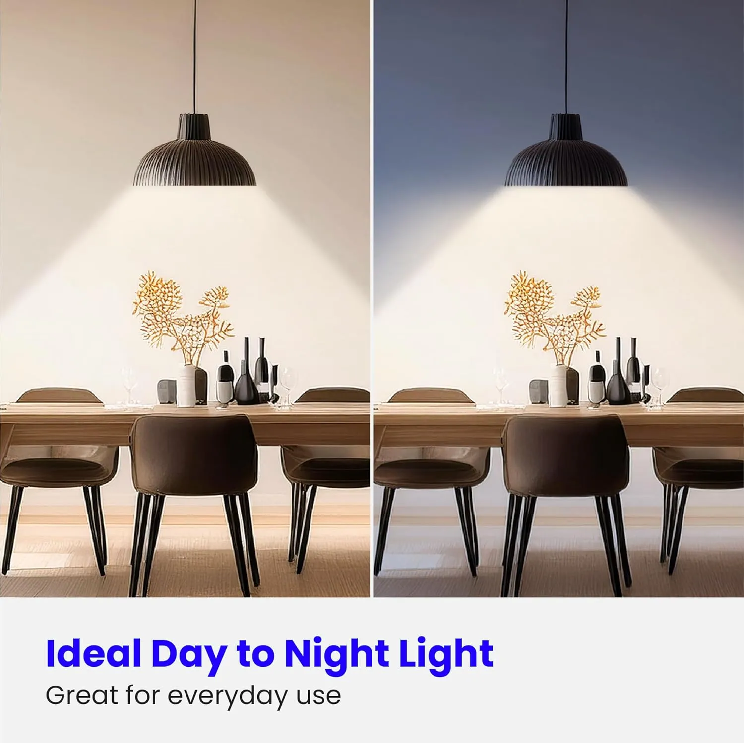 Feit Electric A19 LED Light Bulb, 75W Equivalent, E26 Medium Base, 1100 Lumens, 3000K Bright White, 90  CRI, General Purpose Light Bulbs, 11,000-Hour Lifetime, OM75/930CA10K/2/6, 12 Pack
