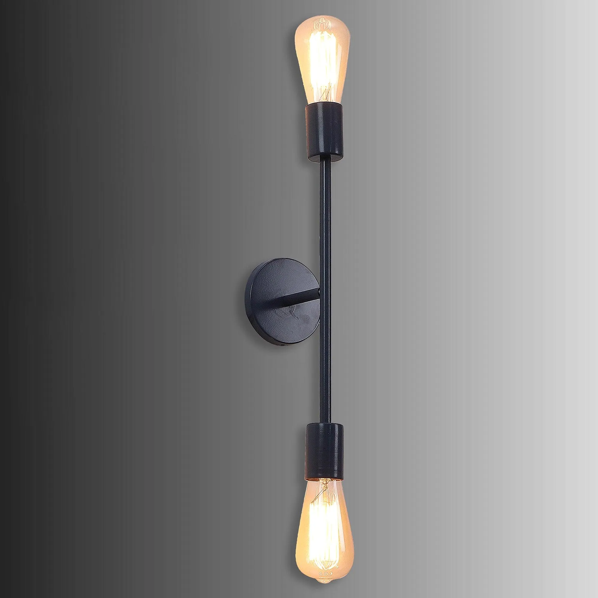 Filo Grey Metal Wall Light by SS Lightings