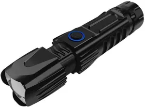 Flashlights, LED Tactical Flashlight - High Lumen, 5 Modes, Zoomable, Water Resistant, Handheld Light - Best Camping/Outdoor/Hiking/Flashlights/Gift-Giving/Emergency(Batteries Included)