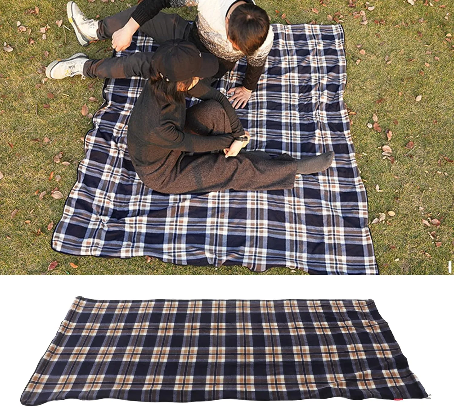 Fleece Sleeping Bag Fleece Sleeping BagCamping Sleeping Bag, Portable Sleeping Bag Skin Friendly Multipurpose Breathable Sleeping Bags for Adultsfor HikingFoam Pads