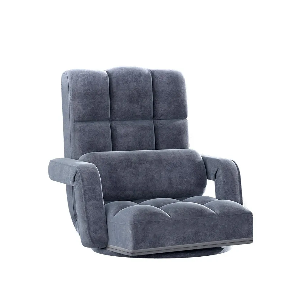 Floor Lounge Recliner Charcoal