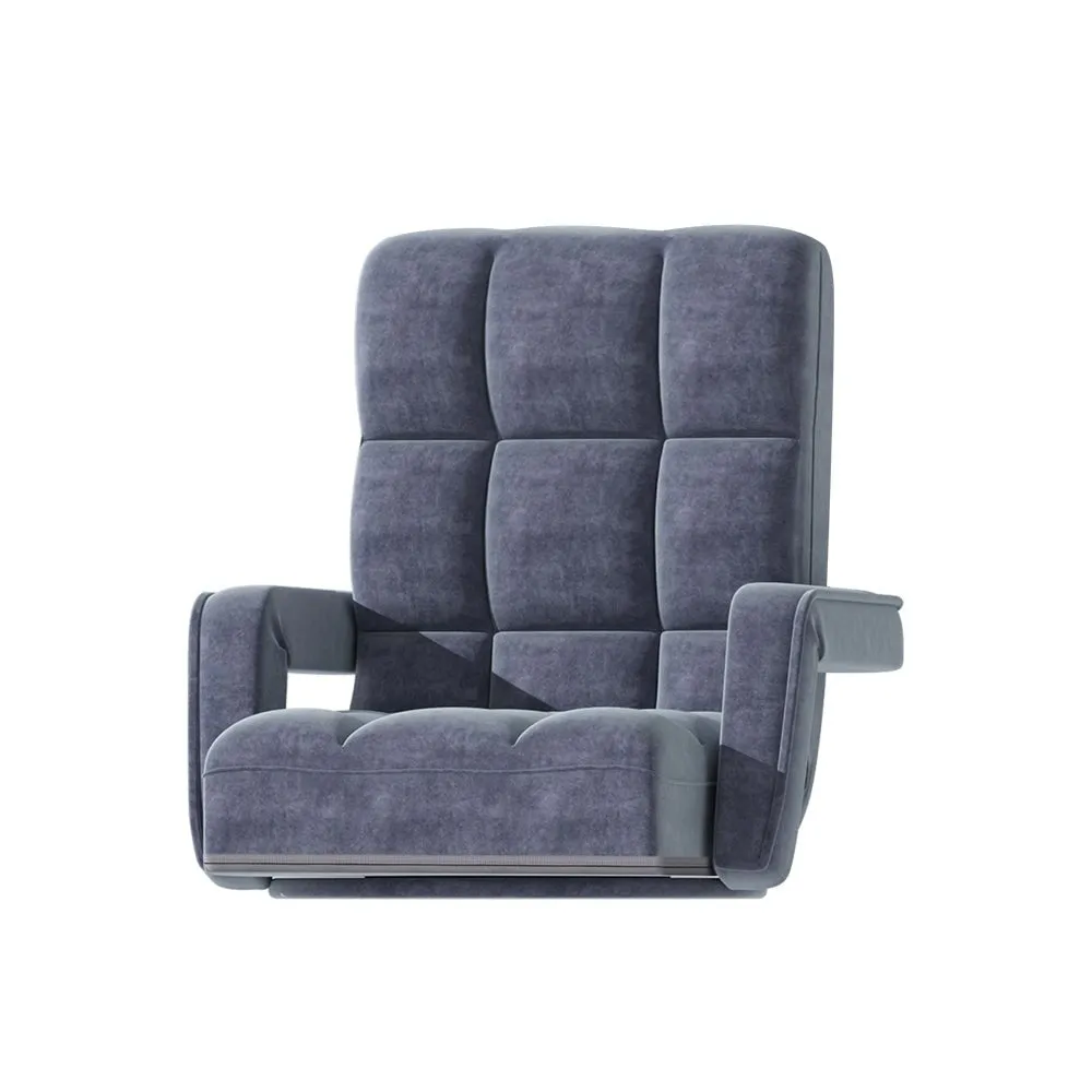 Floor Lounge Recliner Charcoal