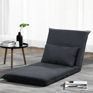 Floor Sofa Bed Gaming Lounge Recliner Chair Folding Foam Camping Bed