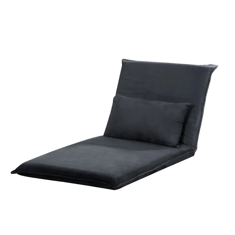 Floor Sofa Bed Gaming Lounge Recliner Chair Folding Foam Camping Bed