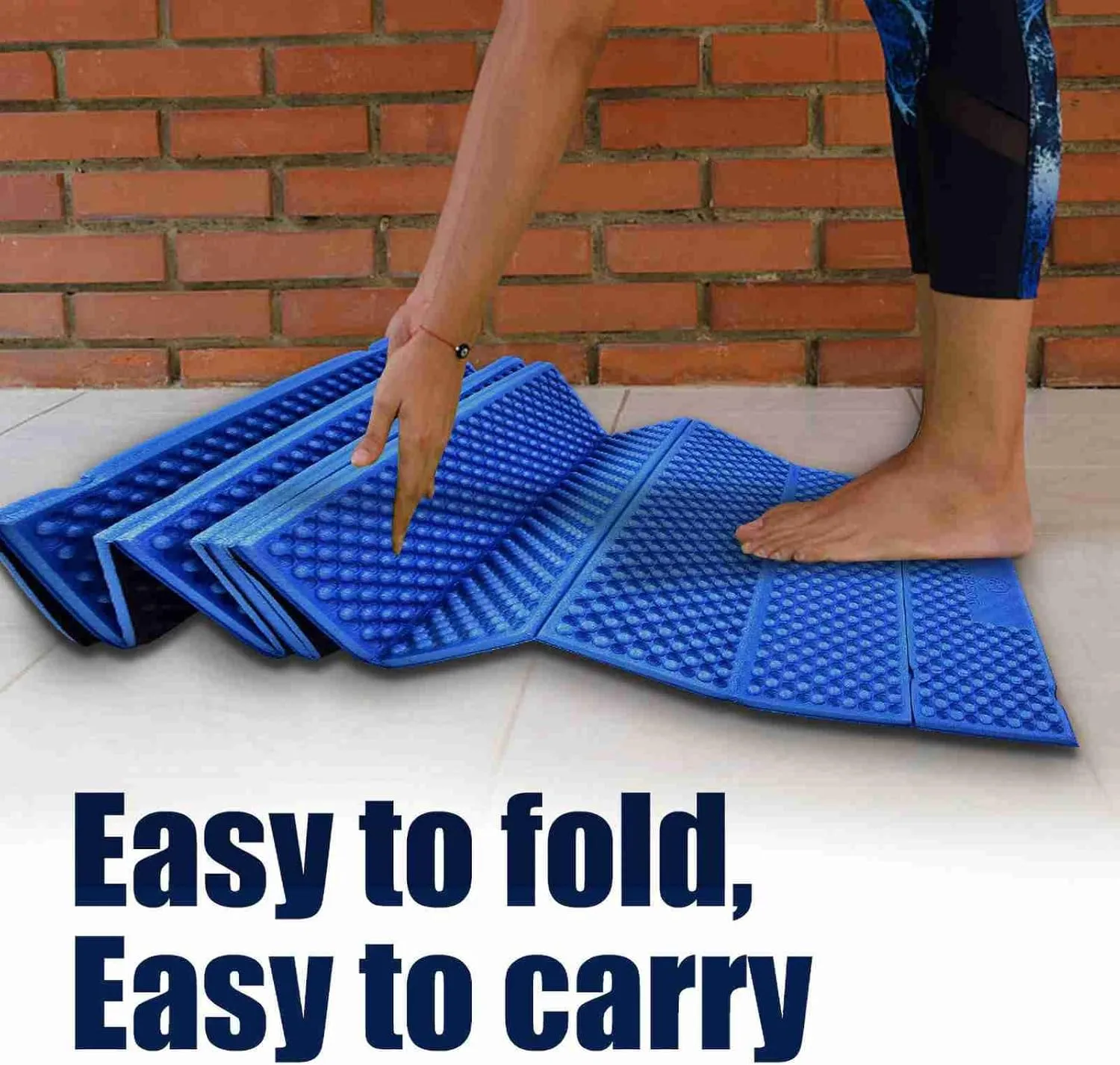 Foam Camping Mat Ultralightweight Sleeping Pad Waterproof Mattress Yoga Camping