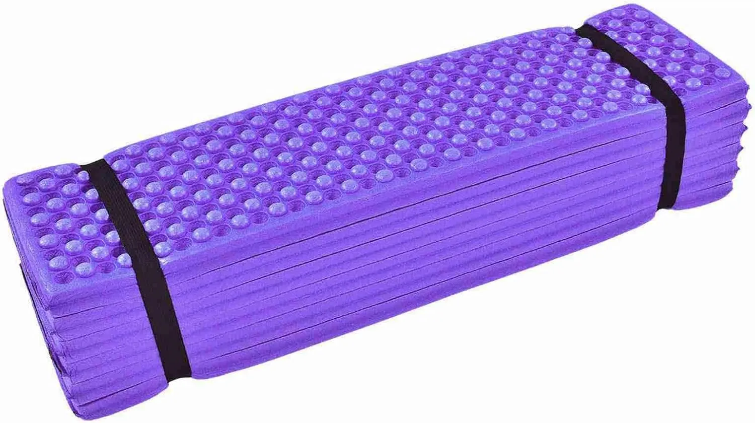 Foam Mat, Sleeping Pad Folding Foam Mat Foam Camping Mat Outdoor Foam Camping Mat Folding Beach Tent Sleeping Pad Waterproof Mattress (Purple)