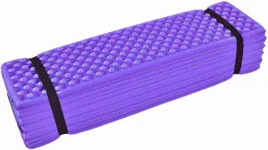 Foam Mat, Sleeping Pad Folding Foam Mat Foam Camping Mat Outdoor Foam Camping Mat Folding Beach Tent Sleeping Pad Waterproof Mattress (Purple)
