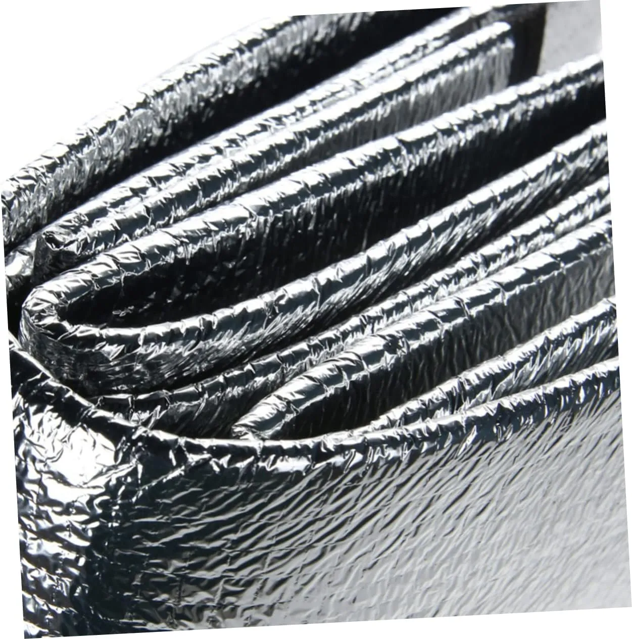 Foam Sleeping Pad Aluminum Foil 200x200cm Waterproof Mat for Camping Beach Blanket