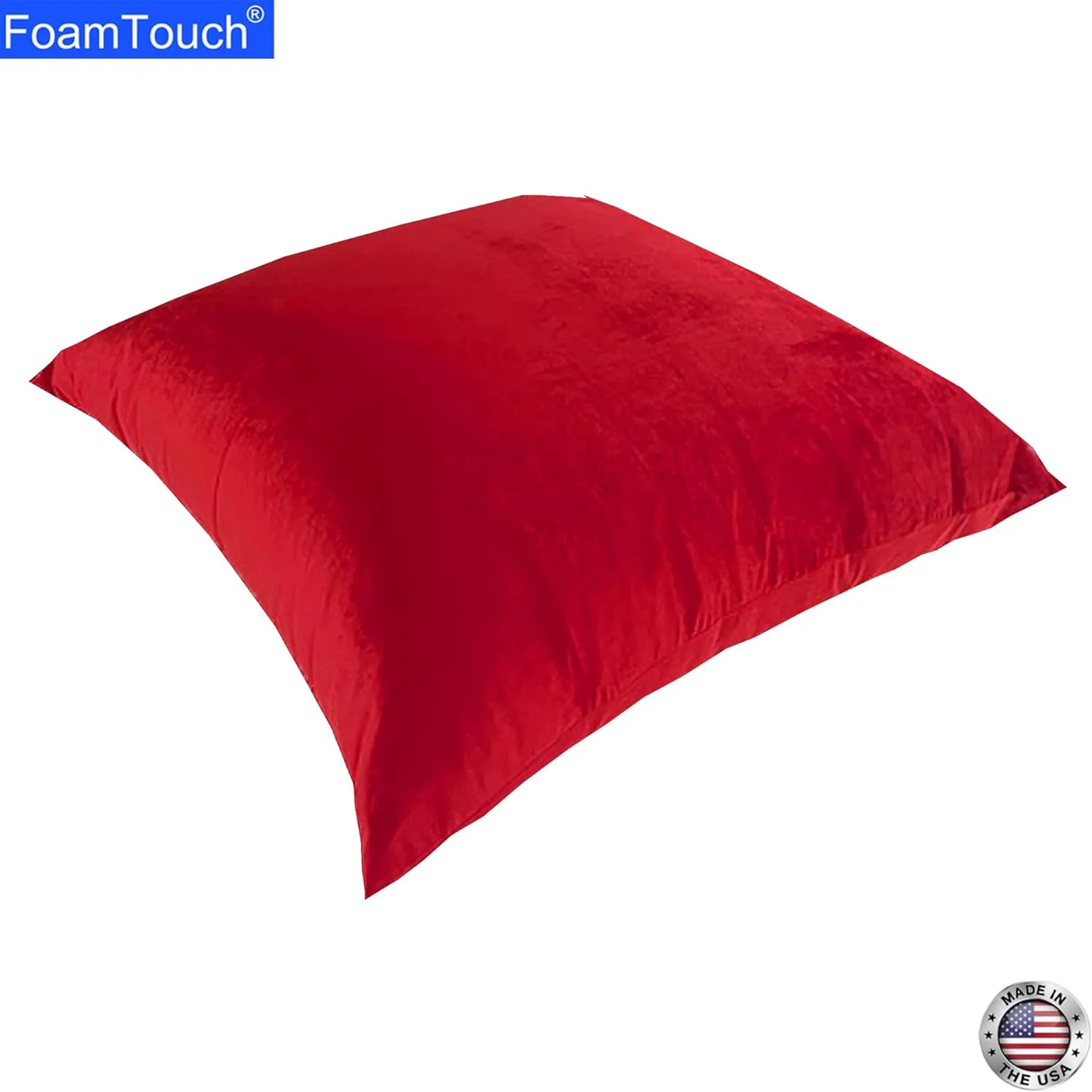 FoamTouch 40" x 40" Crash Pad with Foam Blocks for Kids and Adults - Therapeutic Sensory Pad with washable Cover