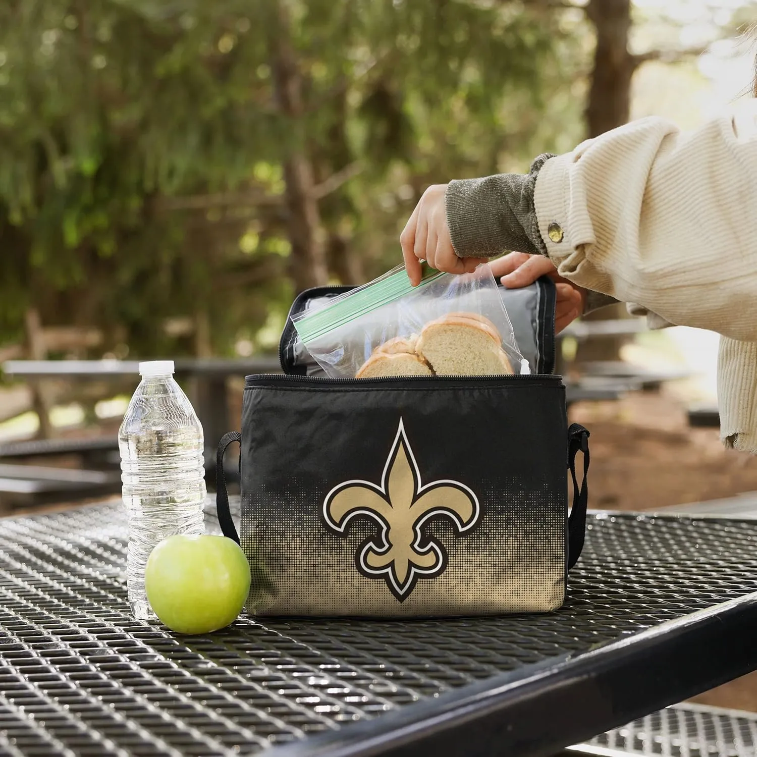 FOCO Unisex Gradient Print Lunch Bag Cooler