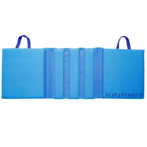 Foldable Flip and Float Swimming Pool Lounger Raft - 47" - Blue