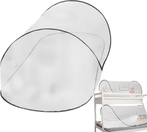 Foldable Travel Mosquitoo Net Bed Tents for Single Bed | Foldable Mosquitoss Net for Single Bed,Lightweight Sleeping Bag Fly Net,Large Space Camping Fly Net Bed for Accessories