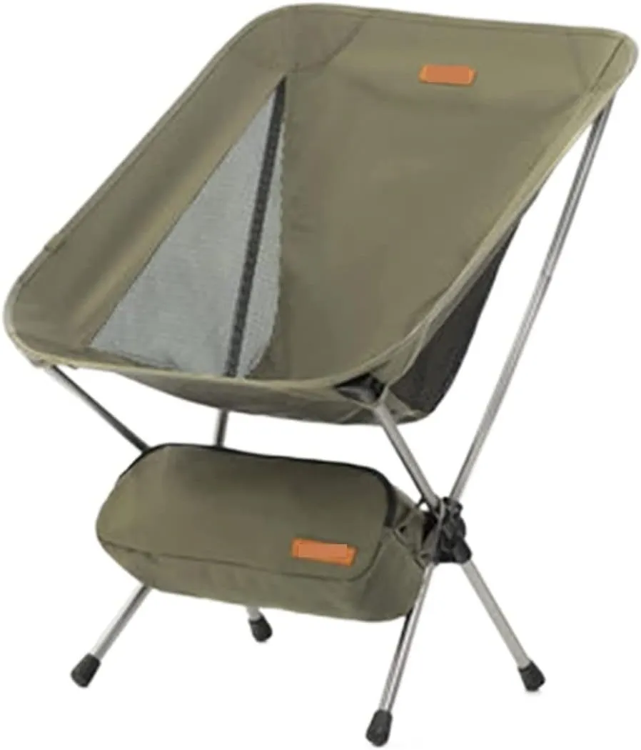 Folding Camping Ultralight Backpack Camping Chair Travel Hiking Foldable Portable Outdoor Beach Backpack Seat, Breathable Double-Sided Mesh Chairs Foldable(Green,41 * 31 * 71cm)