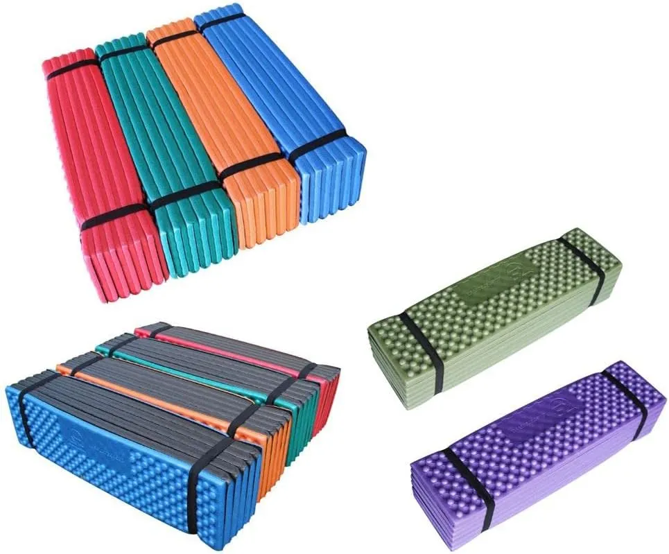 Folding Sleeping Pad Mat Designed for Tent, Couple, and - Lightweight, Compact, and - Select Colors