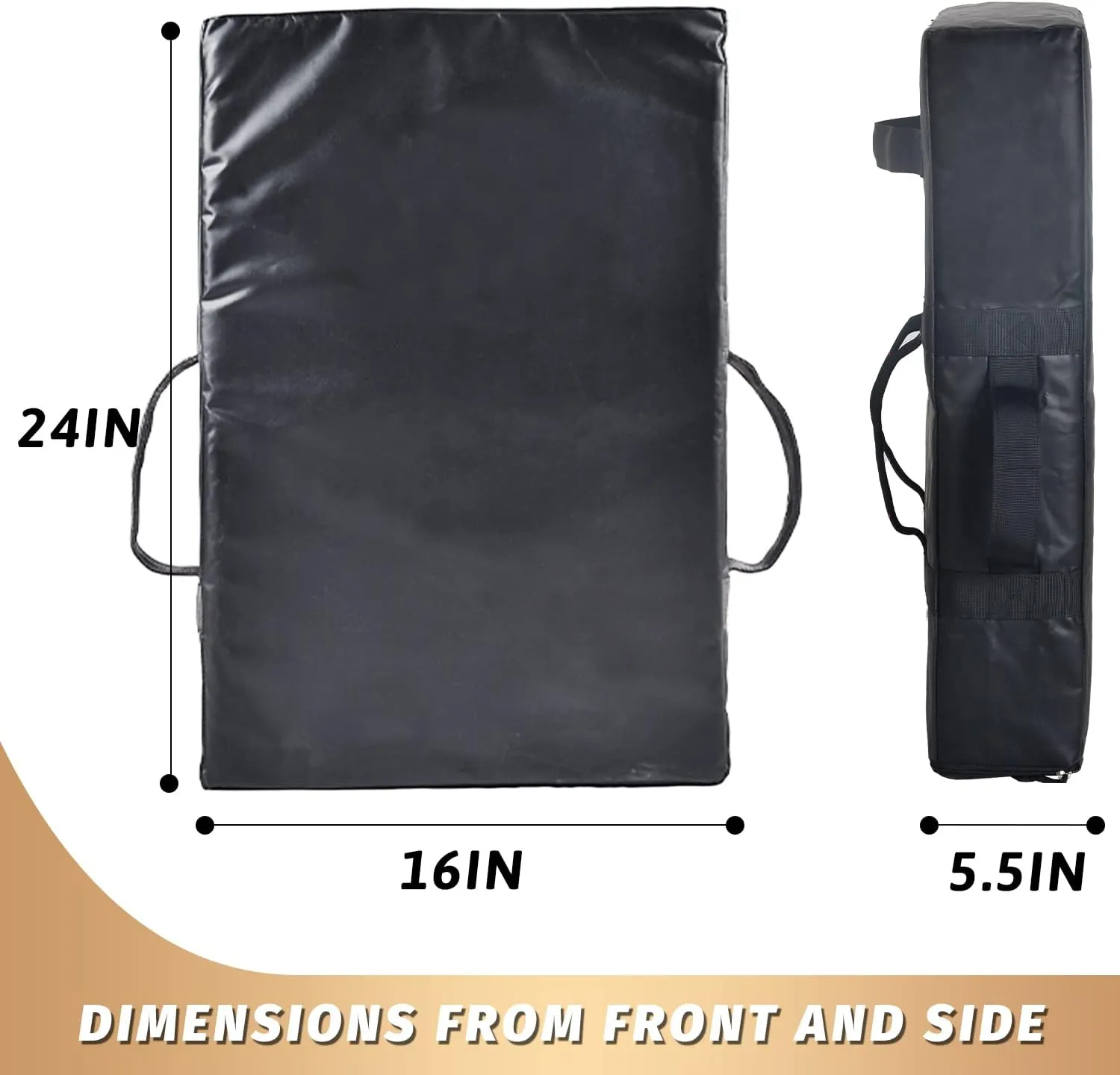 Football Blocking Pads for Training Blocking Shield Pad Football Blocking Dummy 24x16in/26×17in Football Training Equipment Kick Shield Martial Arts Training Football Blocking Pad