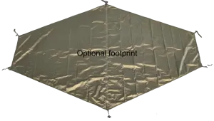 Footprint for Vern 1 Tent by Nortent