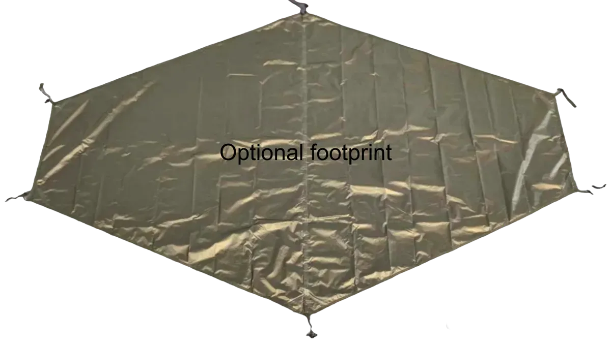 Footprint for Vern 1 Tent by Nortent