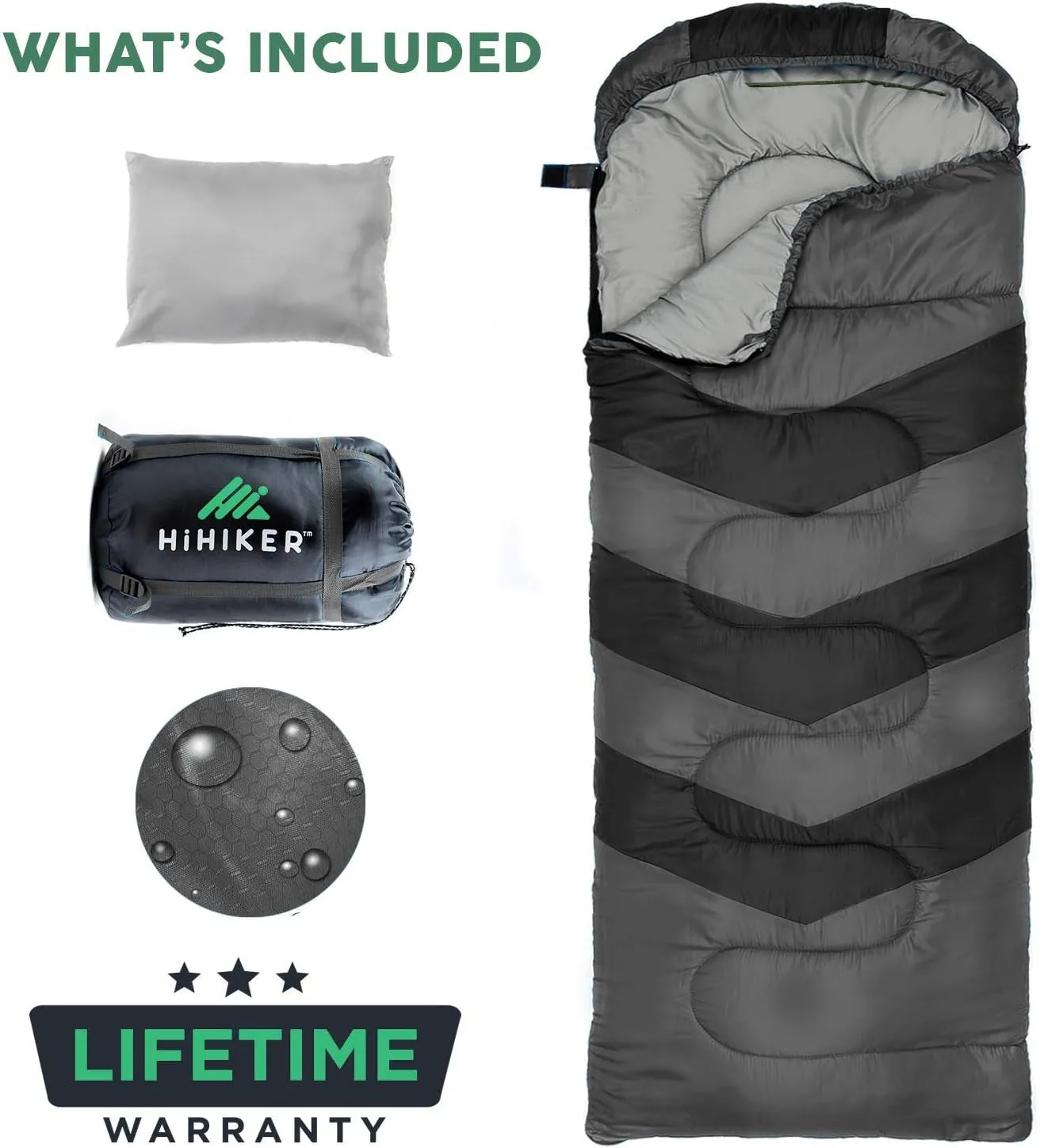 for Hiking Travel Kids 4 Season Washable, – Sleeping   & W/Compact Bag Pillow Adults Compression Lightweight Price guarantee Sleeping and – Bag Sack Highly-rated Camping Warm Traveling. for