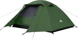 Forceatt Camping Tent 2/3/4 Person, Professional Waterproof & Windproof Lightweight Backpacking Tent Suitable for Outdoor,Hiking,Camping, Mountaineering and Travel