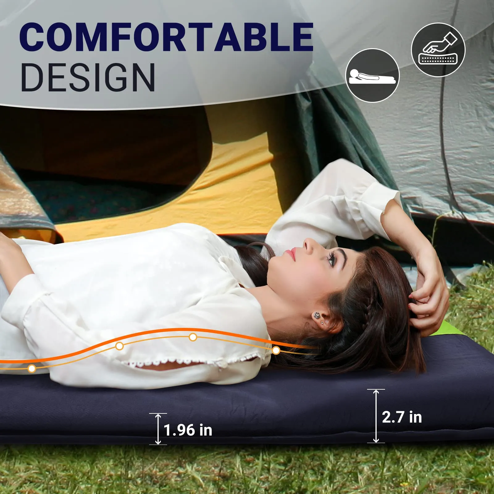 FUNDANGO PLOVER Double Self-inflatable Pad