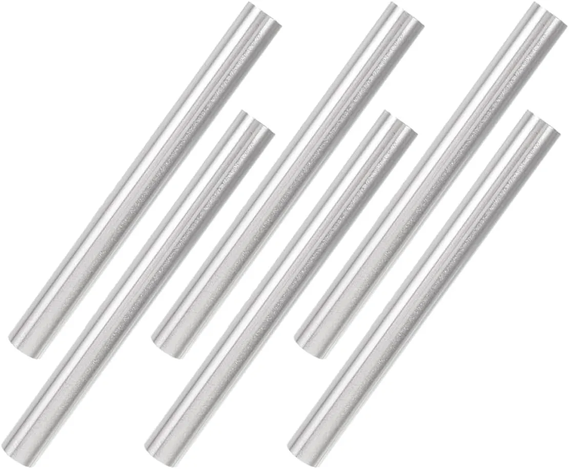 GALPADA 6Pcs Aluminum Alloy Tent Pole Repair Tube Lightweight Tent Connector for Easy Replacement and Repair for Camping and Outdoor Travel