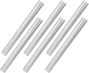 GALPADA 6Pcs Aluminum Alloy Tent Pole Repair Tube Lightweight Tent Connector for Easy Replacement and Repair for Camping and Outdoor Travel