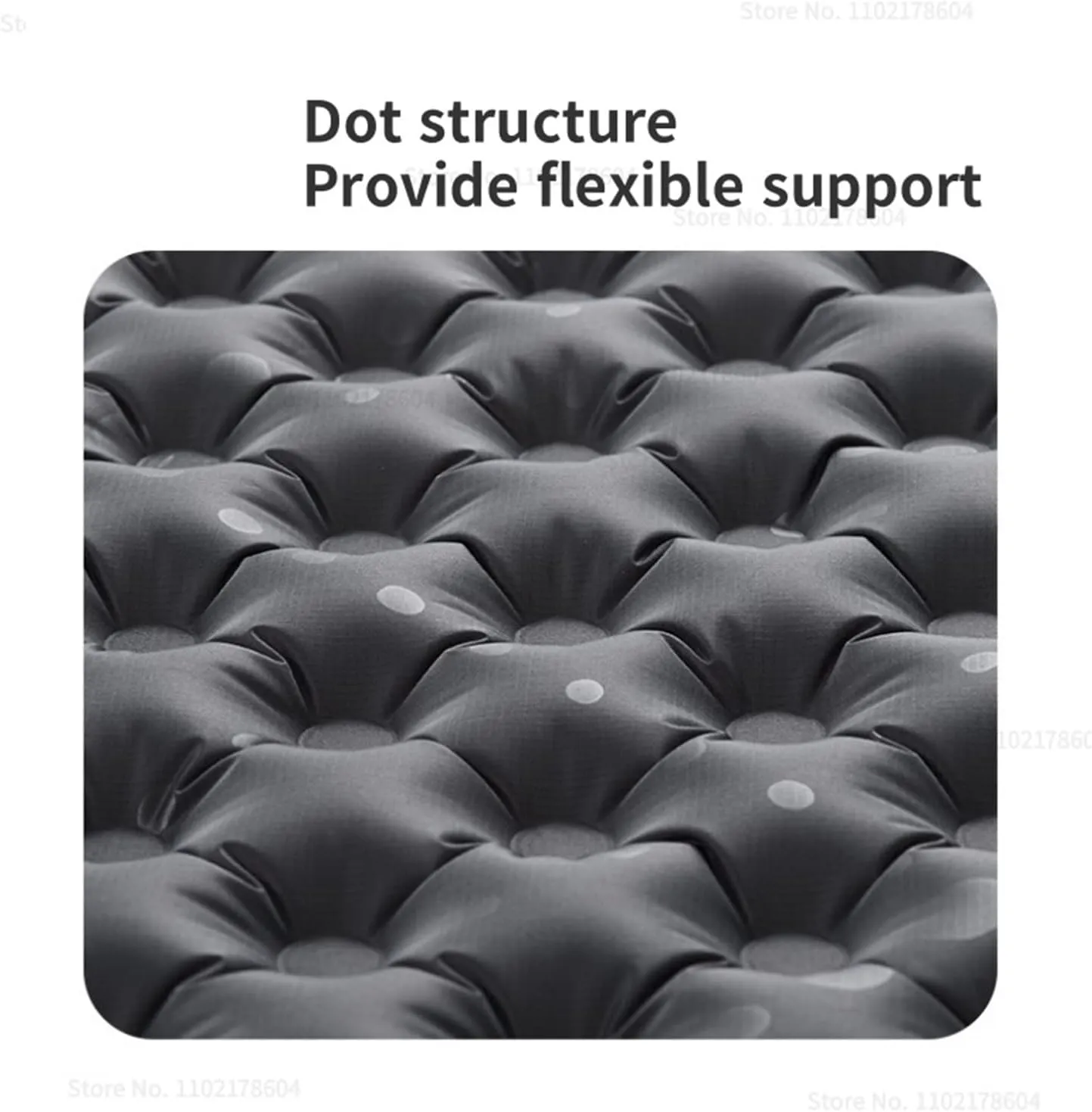 GaRcan Camping Ultralight Inflatable Mat Outdoor Warm Moisture Proof Sleeping Pad Tour Portable Inflatable Sleeping Cushion (Grmummysmall)
