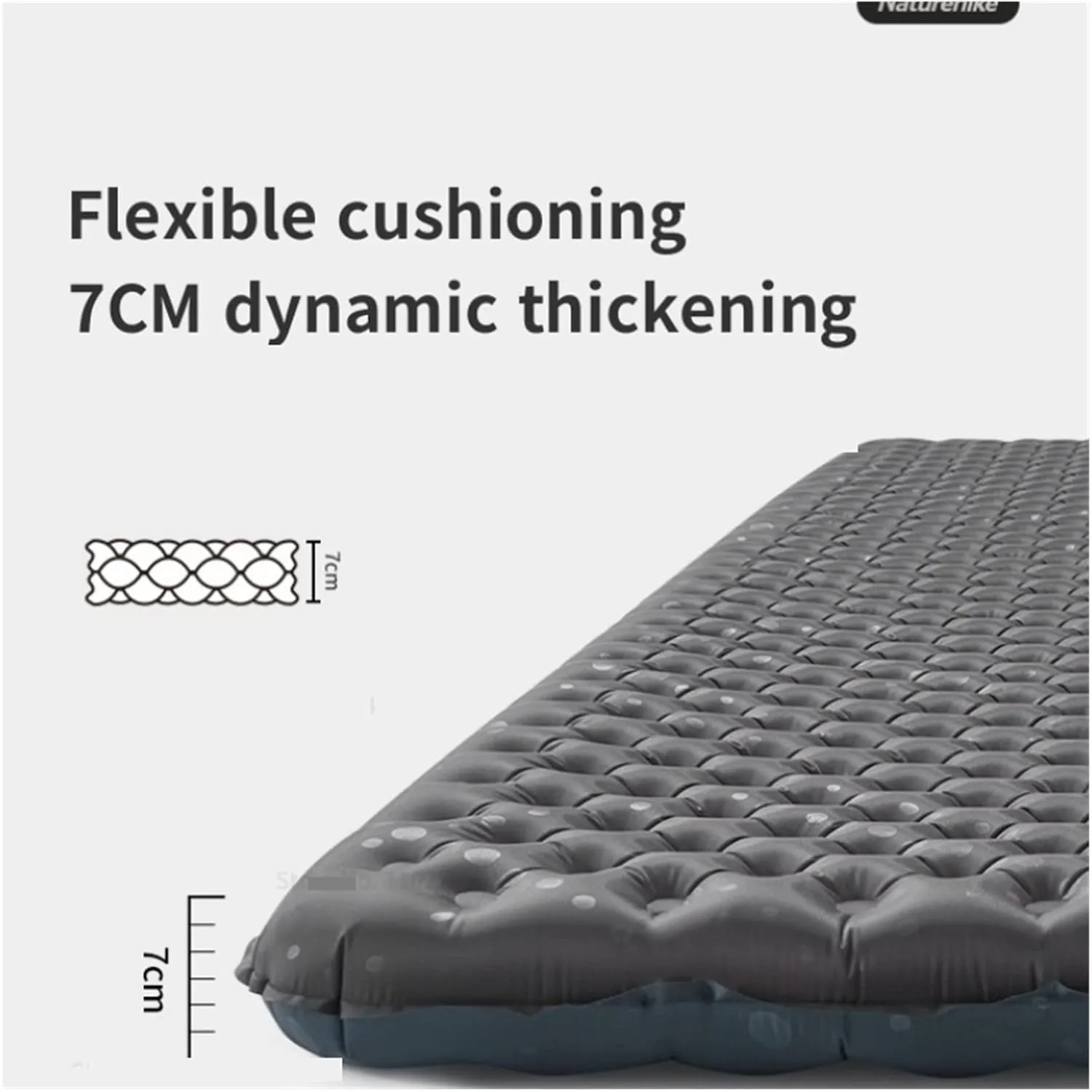 GaRcan Camping Ultralight Inflatable Mat Outdoor Warm Moisture Proof Sleeping Pad Tour Portable Inflatable Sleeping Cushion (Grmummysmall)
