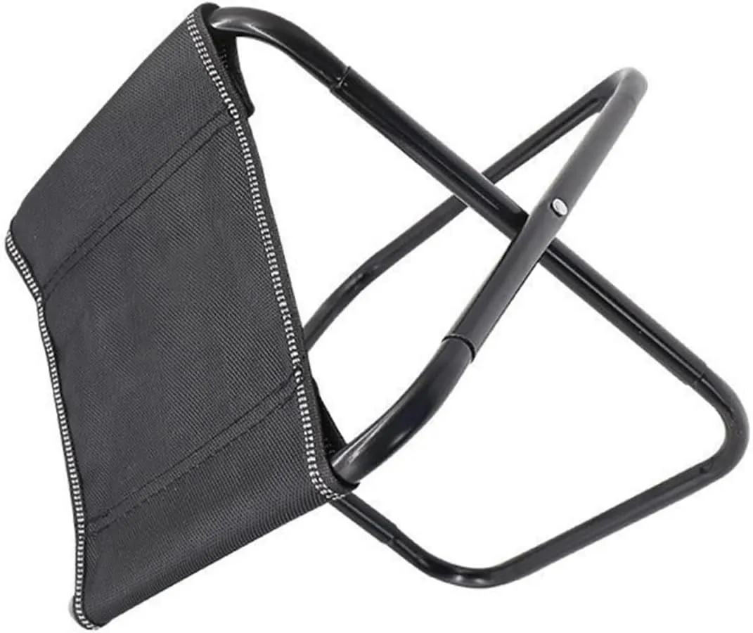 Gatuida Folding Stool Small Portable Chair Compact Camp Stool Sturdy Construction for Outdoor Activities