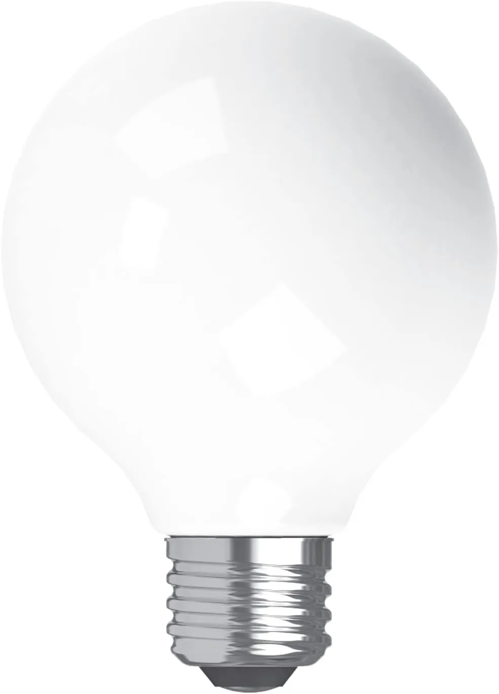 GE Relax LED Light Bulbs, 60 Watt, Soft White, G25 Globe Bulbs, Frosted, Medium Base (3 Pack)
