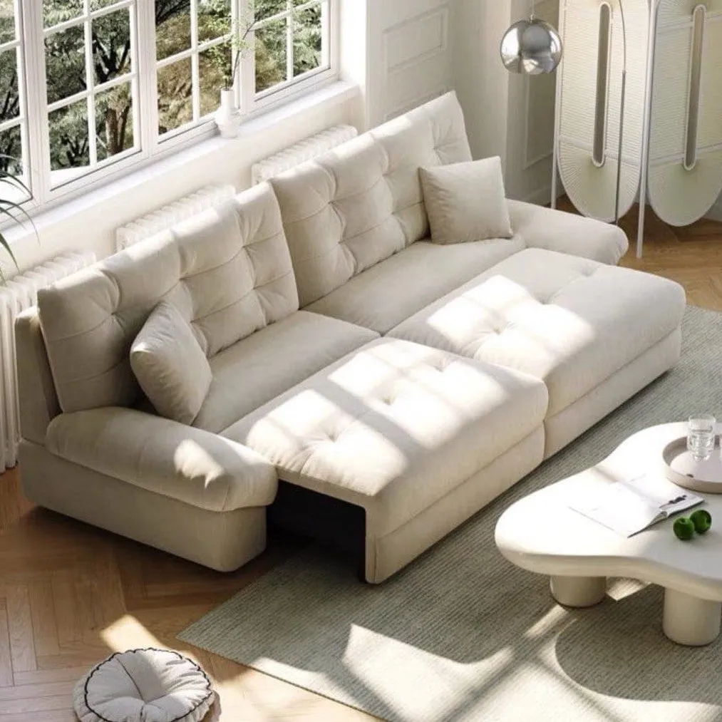 GIRBAUD Scratch Resistant Electric Sofa Bed
