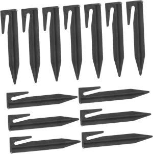 GLEAVI 100pcs Heavy Duty Tent Stakes Windproof Ground Pegs for Camping Outdoor Use Lightweight Tarp Stakes for Types Awning Setup