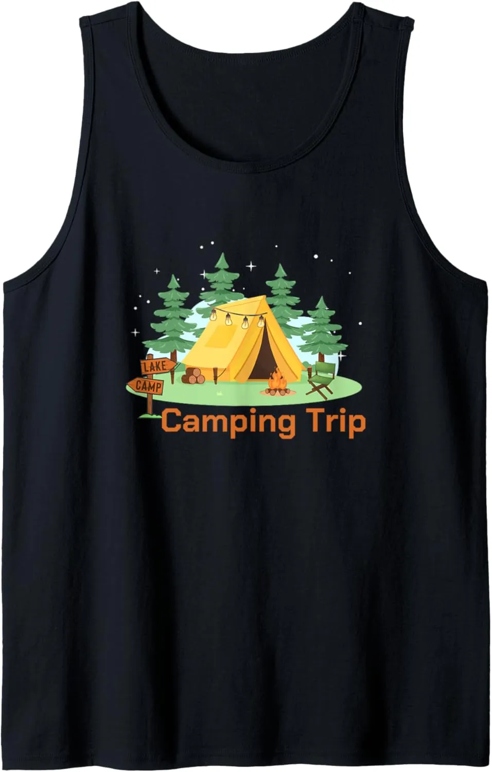 Go Outside Adventure Nature Hiking Camping Climbing Summer Tank Top