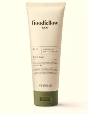 Goodfellow & Co Moroccan Mint & Cedar Beard Wash, 4 fl oz