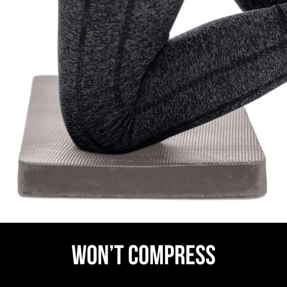 GORILLA GRIP Extra Thick Patent Pending Garden Kneeling Pad, Supportive Soft Foam Knee Cushioning for Gardening, Water Resistant Construction, Bathing Baby, Workout Supplies, Lightweight
