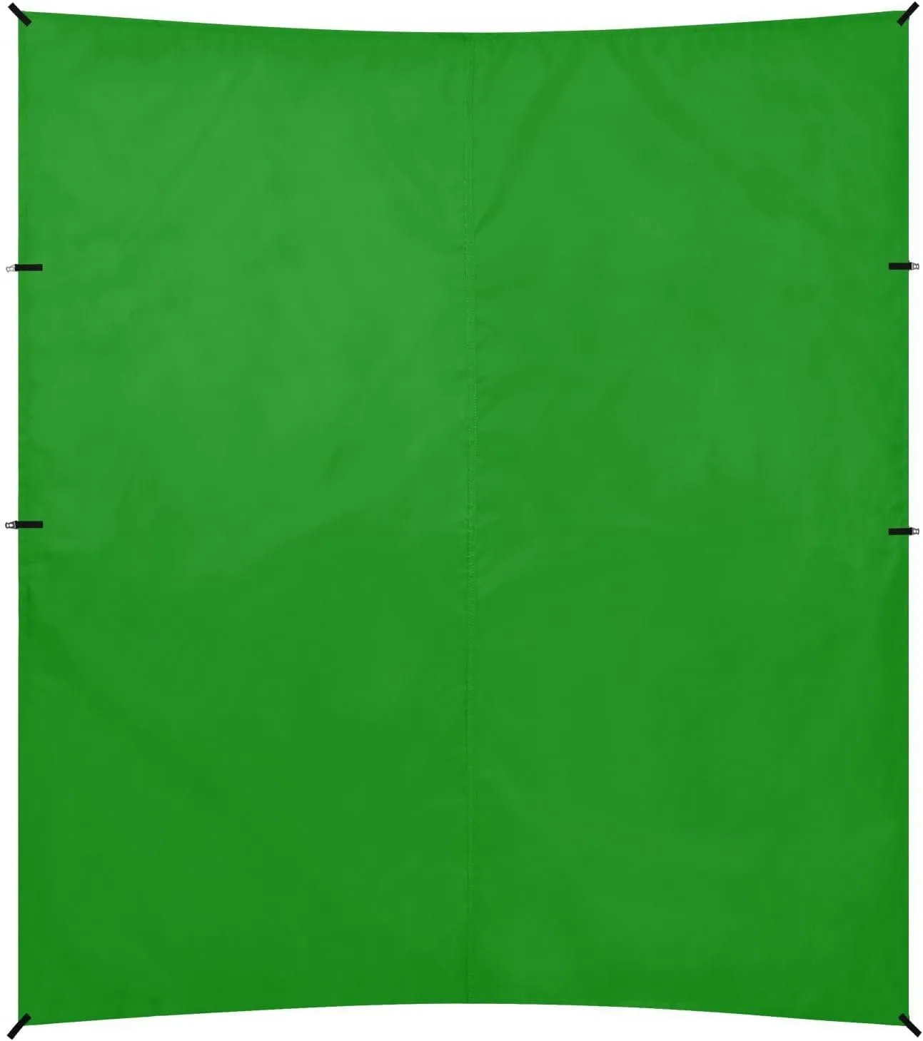 Green Solid Color Pure Plain Foldable Beach Canopy UPF50  Protection Lightweight Sun Shade with Sand Shovel, Sandbags for Camping Trips, Fishing, Backyard Fun or Picnics