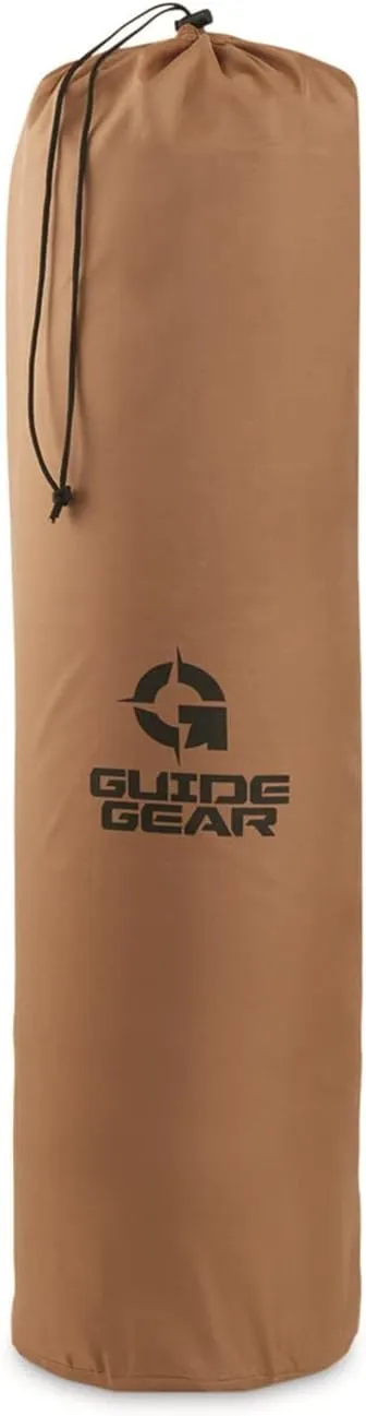 Guide Gear Large Self Inflating Sleeping Pad Oversized, 3-inch Foam Padding, Portable, Camping, Backpacking, Hunting, Tent Accessories